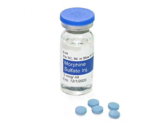 Morphine Addiction - Bottle of Morphine